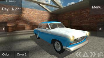 Russian Classic Car Simulator Cartaz