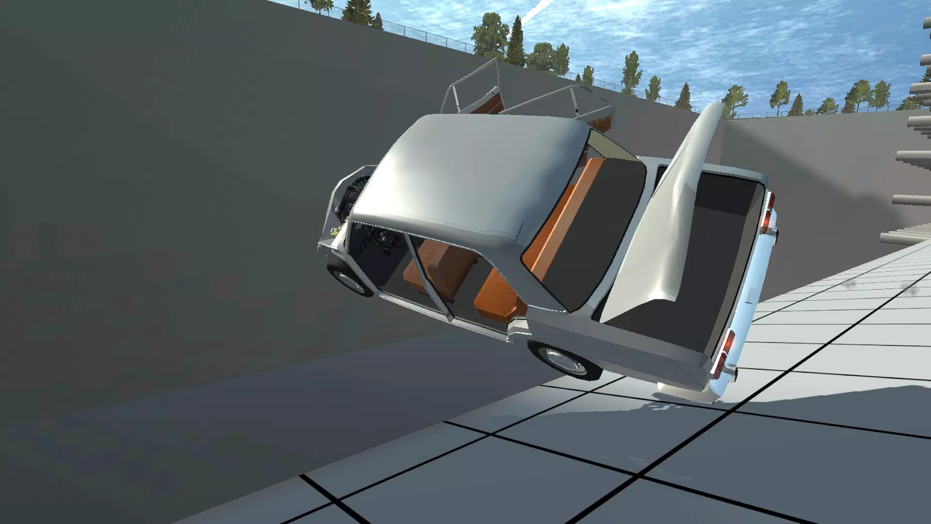 Simple Car Crash Physics Sim