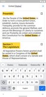 United States Constitution capture d'écran 3