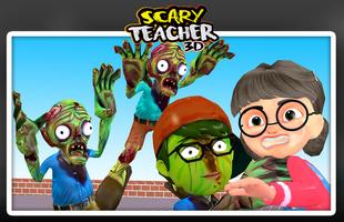 Scary Zombie Teacher 3D - Zombieland Affiche