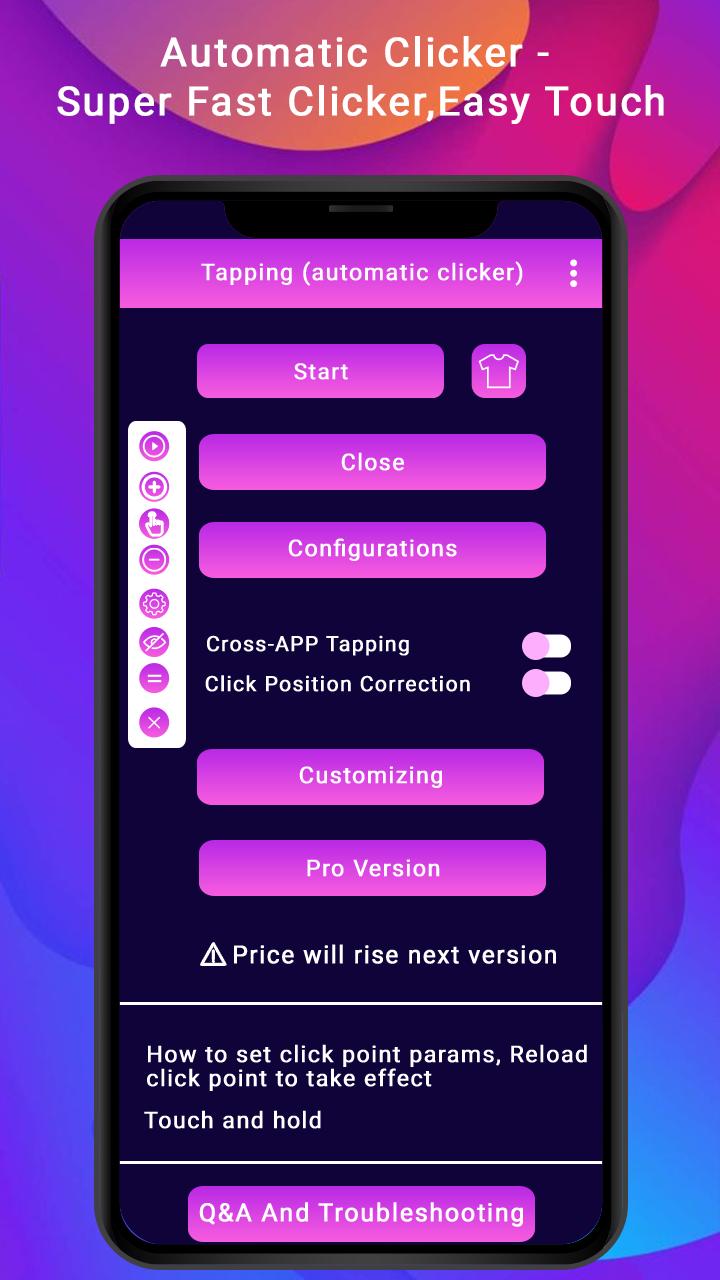 Automatic Clicker - Super Fast Clicker, Easy Touch APK برای دانلود اندروید