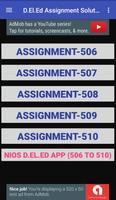 NIOS deled Assignment poster