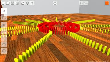 Domino Effect: Build and Toppl capture d'écran 1