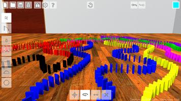 Domino Effect: Build and Toppl capture d'écran 2