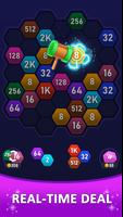 Hexa Block Puzzle - Merge Game capture d'écran 2