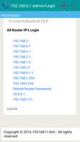 192.168.l.0 - 192.168.0.1 Login 截图 3