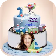 Name Photo on Birthday Cake APK download