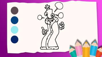 Kinger Digital Circus Coloring Ekran Görüntüsü 2