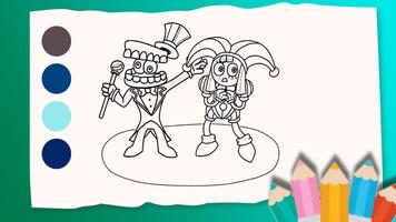 amazing digital circus colorin Cartaz