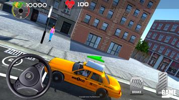 Modern Taxi Driver Simulator - Mobile Taxi Game تصوير الشاشة 2