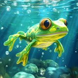 Pocket Frogs: Tiny Pond Keeper aplikacja