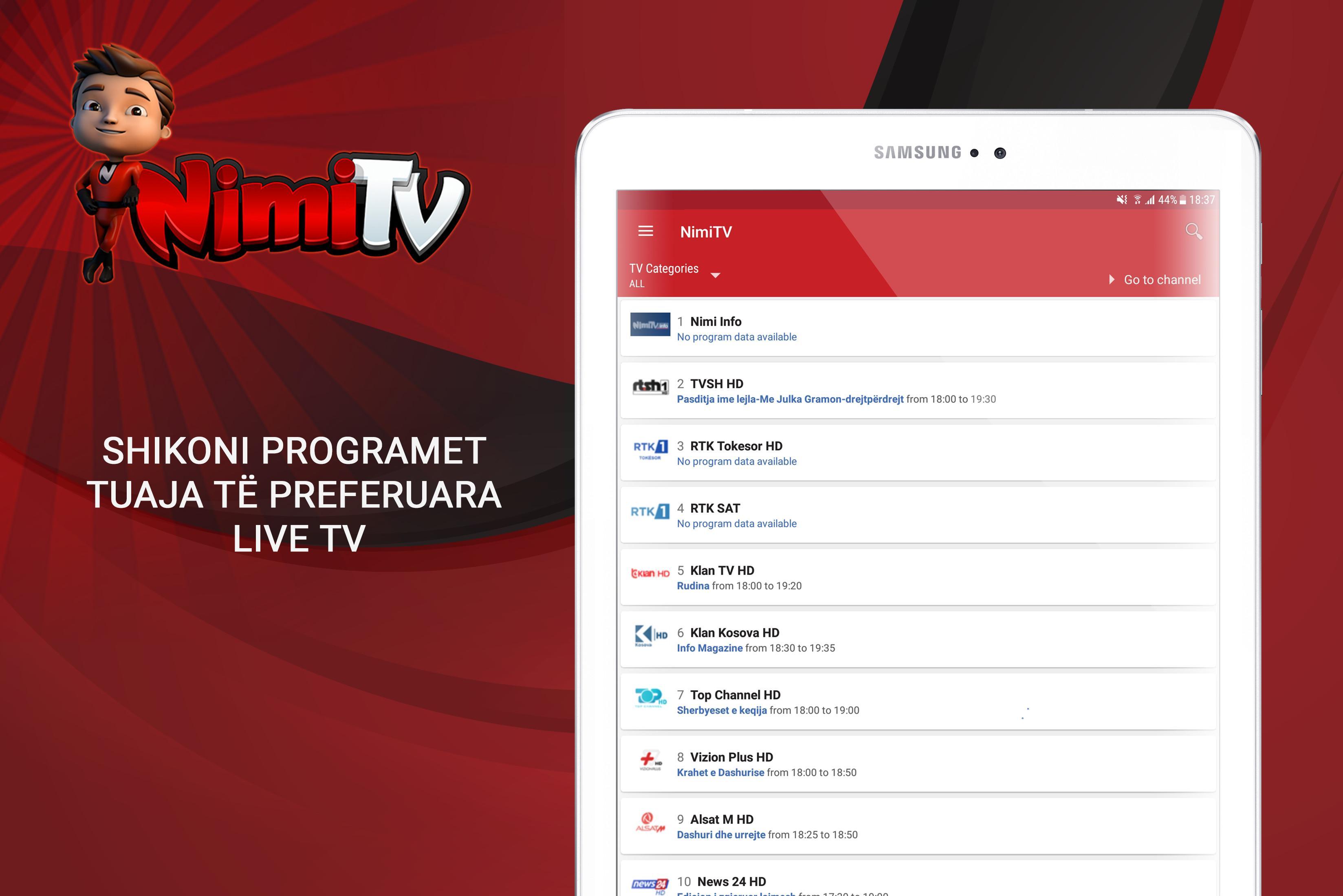 NimiTV for Android - APK Download