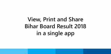 Bihar Board Result 2020 app - Matric Result 2020