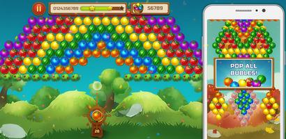 Bubble Shooter Fruits-BlastPop पोस्टर