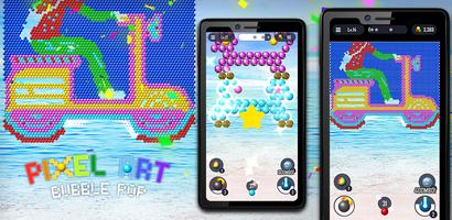 Bubble Pop - Pixel Art Blast Affiche