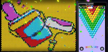 Bubble Pop - Pixel Art Blast اسکرین شاٹ 2