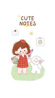 CuteNotes الملصق