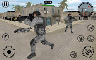 FPS Gun Shooting Real Commando 海報