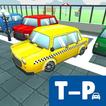 Modern Car Parking Toon Taxi
