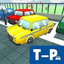 Modern Car Parking Toon Taxi APK