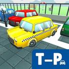 Modern Car Parking Toon Taxi icon