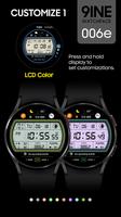 9INE 006e: Digital watch face screenshot 1
