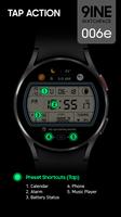 9INE 006e: Digital watch face screenshot 3