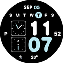 NW030: Digital watch face APK