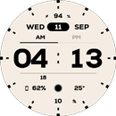 NW064: Digital watch face APK