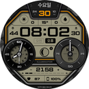 NW071 한글: Digital watch face APK