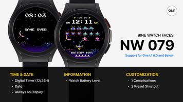NW079: Animated watch face پوسٹر