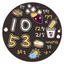 NW081한글: Digital watchface APK