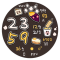 NW081한글Lite: Digital watchface