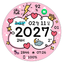 NW089 한글: Digital watch face APK