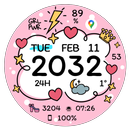 NW089: Digital watch face APK