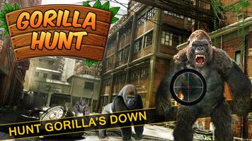 Wild Gorilla City Attack poster