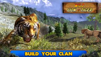 Lion vs Tiger 2 aventure sauvage capture d'écran 3