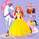 White Horse Princess Dress Up APK