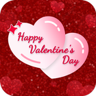 Happy Valentine Day Wishes أيقونة