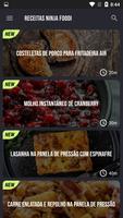 Comida Ninja Receitas Cartaz