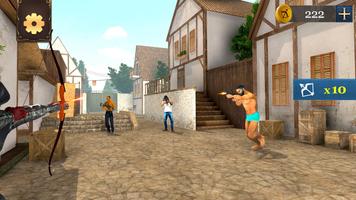 Ninja Shadow Archer Shooting постер