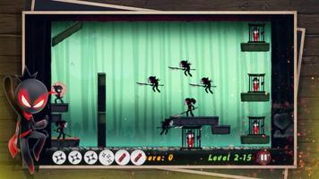 Ninja Games: Stupid Stickman vs Ninja Warrior 截图 1