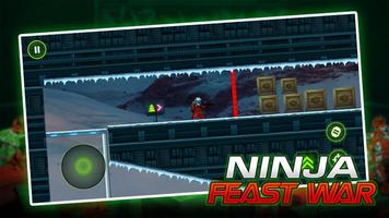 Ninja Toy Shooter - Ninja Go Feast Wars Warrior Poster