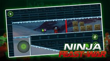 Ninja Toy Shooter - Ninja Go Feast Wars Warrior Cartaz