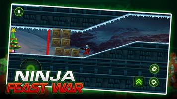 Ninja Toy Shooter - Ninja Go Feast Wars Warrior imagem de tela 2