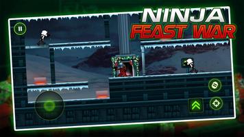 Ninja Toy Shooter - Ninja Go Feast Wars Warrior capture d'écran 3