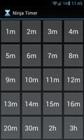 Ninja Timer Affiche