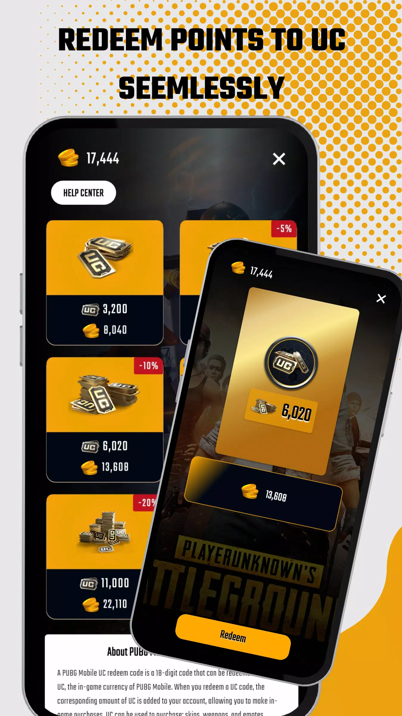 农场 PUBG UC – 每季 10K uc