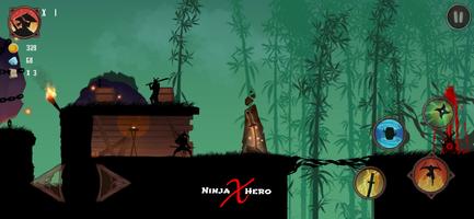 Ninja X Hero: Ninja Video Game تصوير الشاشة 1