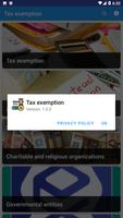 Tax Exemption Guide capture d'écran 1